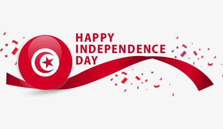 Happy independence day Tunisia